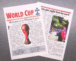 World Cup Kansai booklet produced